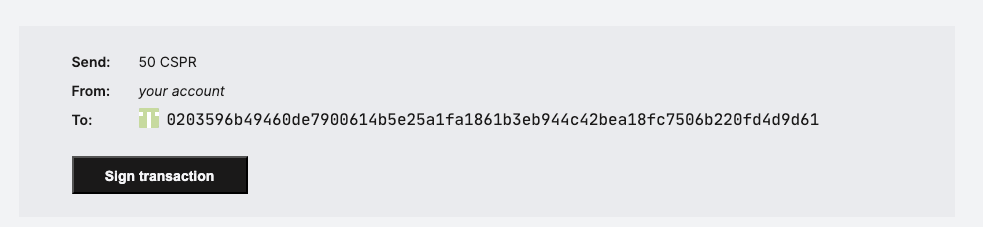 AccountIdenticon component example